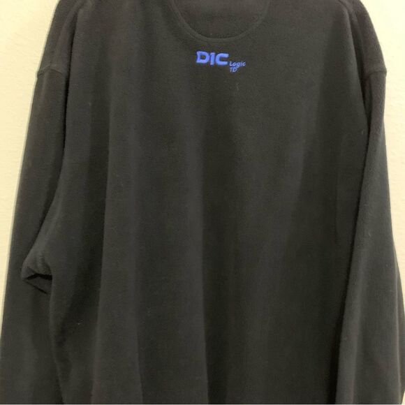 TIMBERLINE COLORADO FLEECE JACKET MENS XL BLACK QUARTER ZIP PULL ON. - Picture 8 of 15